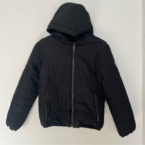 Abercrombie Kids Black Puffer Jacket (9/10)